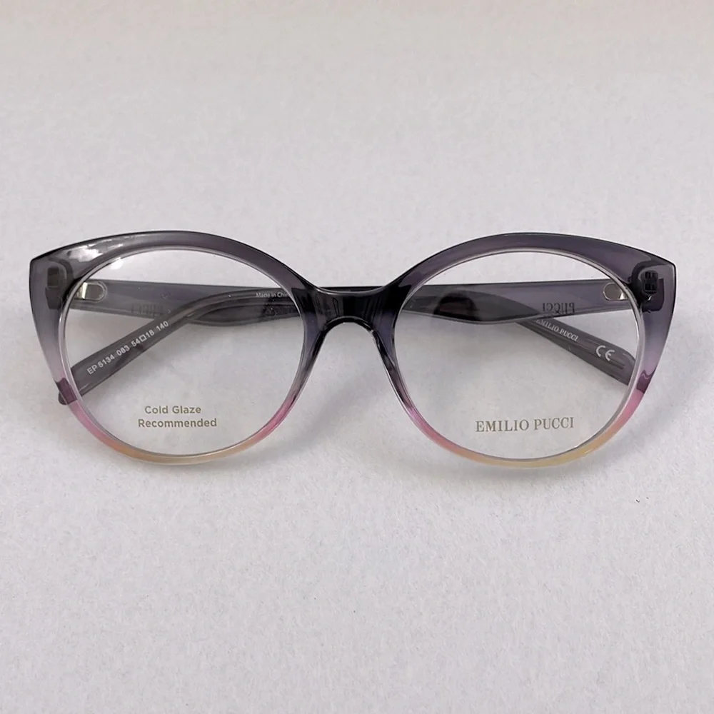 NEW Emilio Pucci Glasses with Case and Lens Cloth